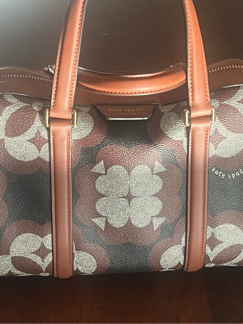 kate spade/Spade flower print/Patterned Purse